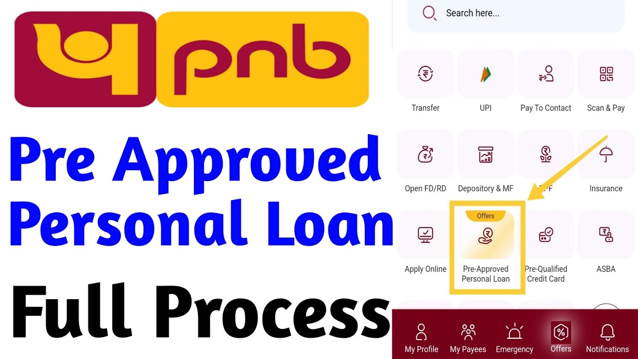PNB Personal Loan Online Apply Process