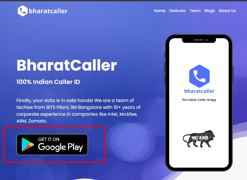 Bharat Caller Id App