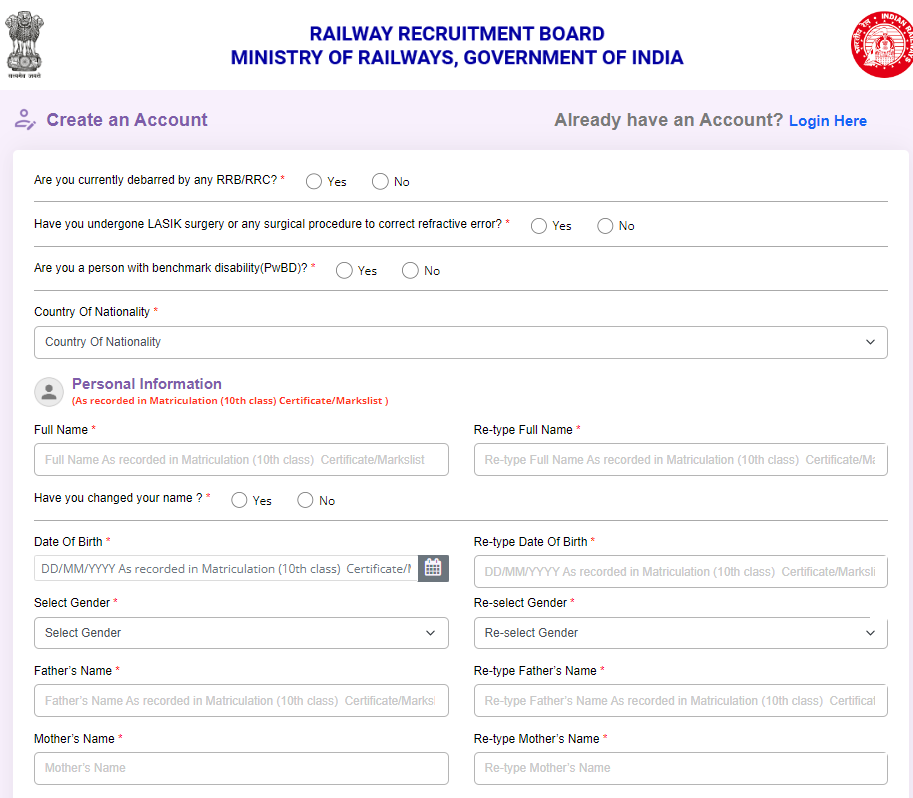  RRB ALP Recruitment 2024