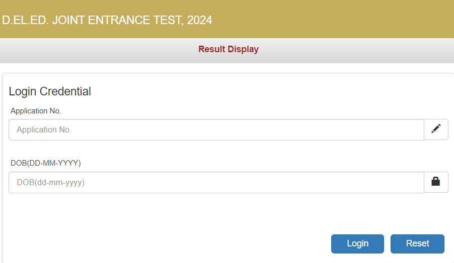 Bihar DELED Result 2024