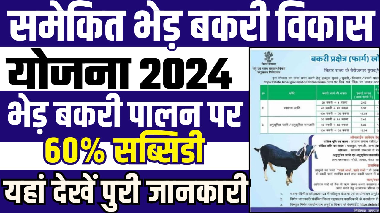 Samekit Bhed Bakri Vikas Yojana 2024