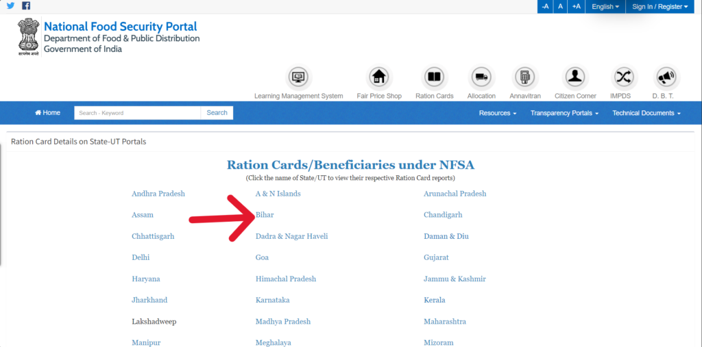 Smart Ration Card Online Download PDF